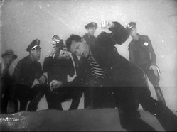 The corpse of Joe Gillis floating in Norma Desmond's pool, in the film's opening scenes.