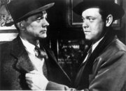 Joseph Cotton and Orson Welles