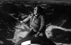Slim Pickens, as the B-52 Bomber pilot, riding the bomb to global destruction.