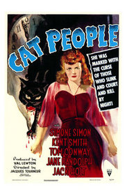 Poster art for Cat People (1942)