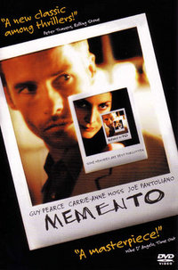 DVD cover for Memento