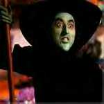 Margaret Hamilton as the Wicked Witch