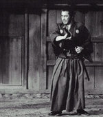 Sanjuro (Toshiro Mifune) in Yojimbo